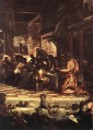 The Last Supper detail1 Italian Tintoretto religious Christian